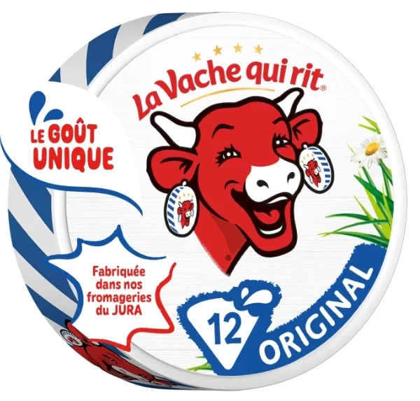 La vache qui rit, a traditional cream cheese from France