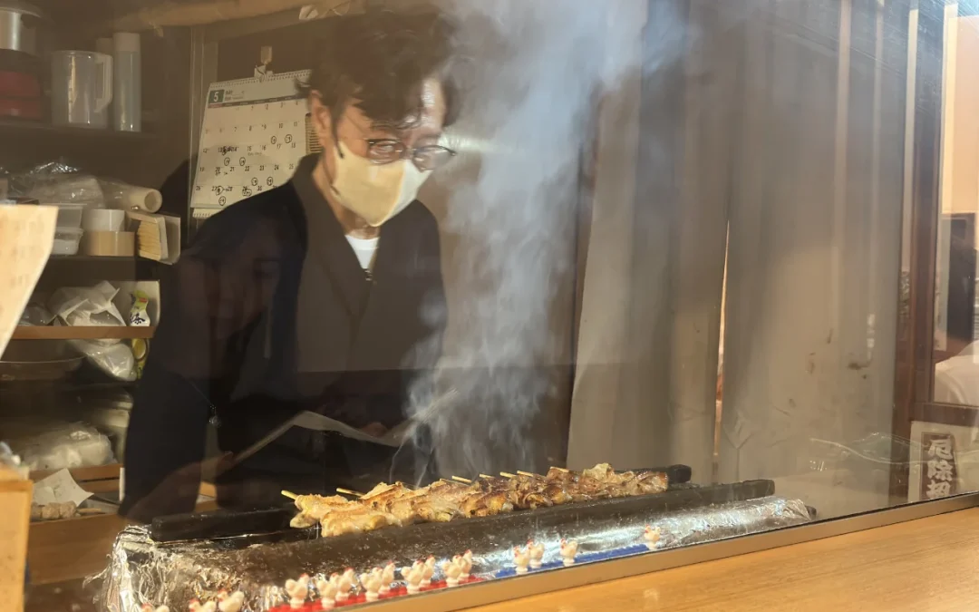 Don’t miss Yakitori Japanese Grilled Chicken when in Japan