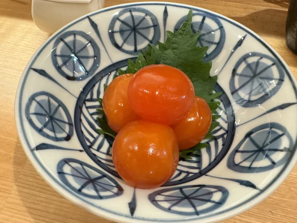 miso marinated undeveloped eggs