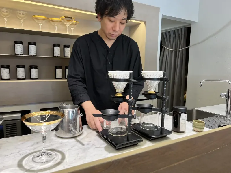 Ignis Café in Tokyo, a third wave coffee shop